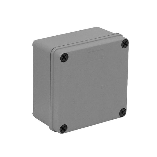 MGC-10 LINKCHIP 110x110x60mm Envolvente Impermeable Gris de Poliestireno con 4 Tornillos de PS, sin Embellecedores