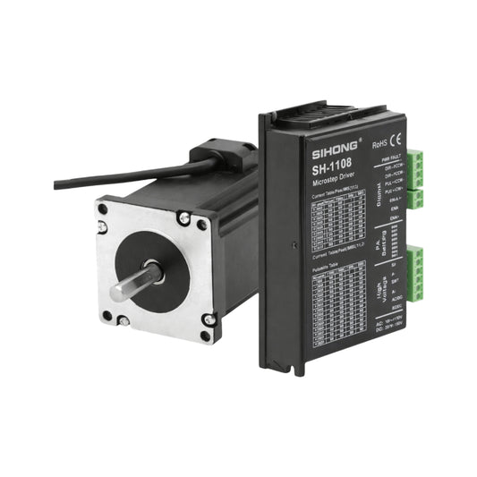 Conjunto actuador paso a paso Nema 34 8,2 Nm + Controlador