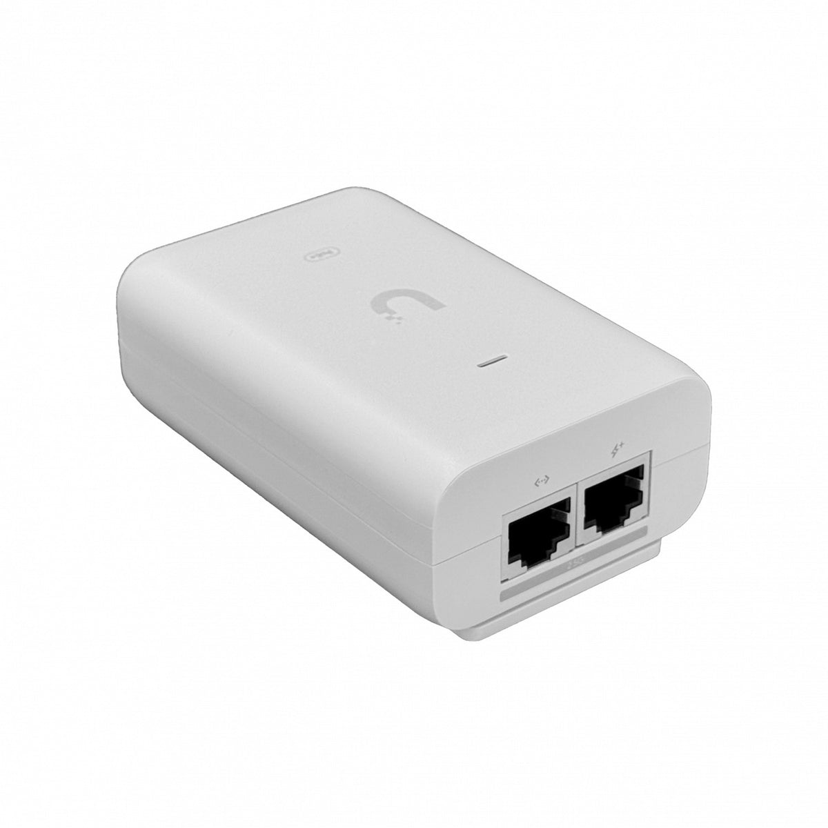 U-POE+30W. Inyector PoE+ de 2,5 Gbps, 48 VDC, 30 W, 0,65 A, compatible con 802.3at, conforme a la norma UACC-POE+-2.5G, UBIQUITI