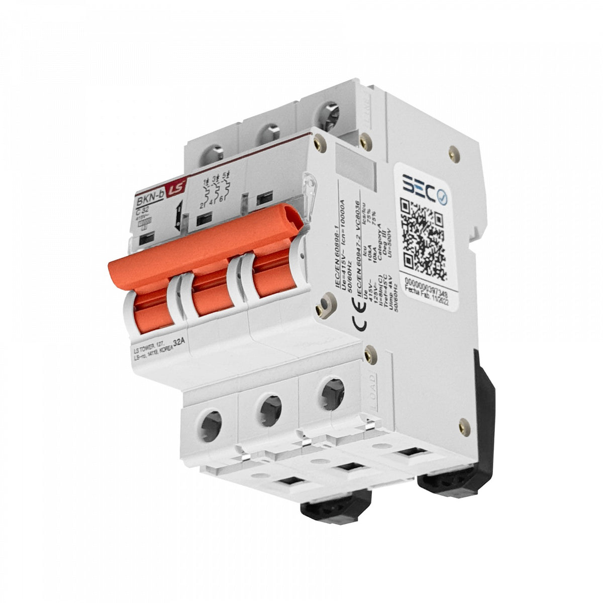 AUTOMATICO-32A3. Trifásico 3x32A 15kA 230/400V Interruptor magnetotérmico C32 BKN-b