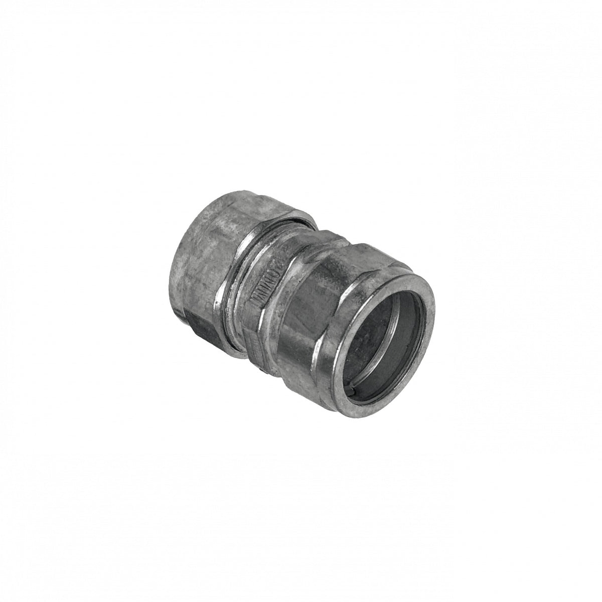 EMT20-UC Acoplador de Compresión 20mm Acero Zincado para Tubería EMT 20,0mm