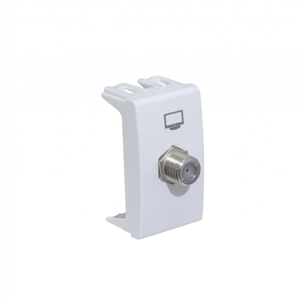 KEP-T KALOP Blanco Toma de Televisión por Cable Pin Fino Hembra-Hembra Coaxial F-H/F-H requiere/KEP-A KL40291