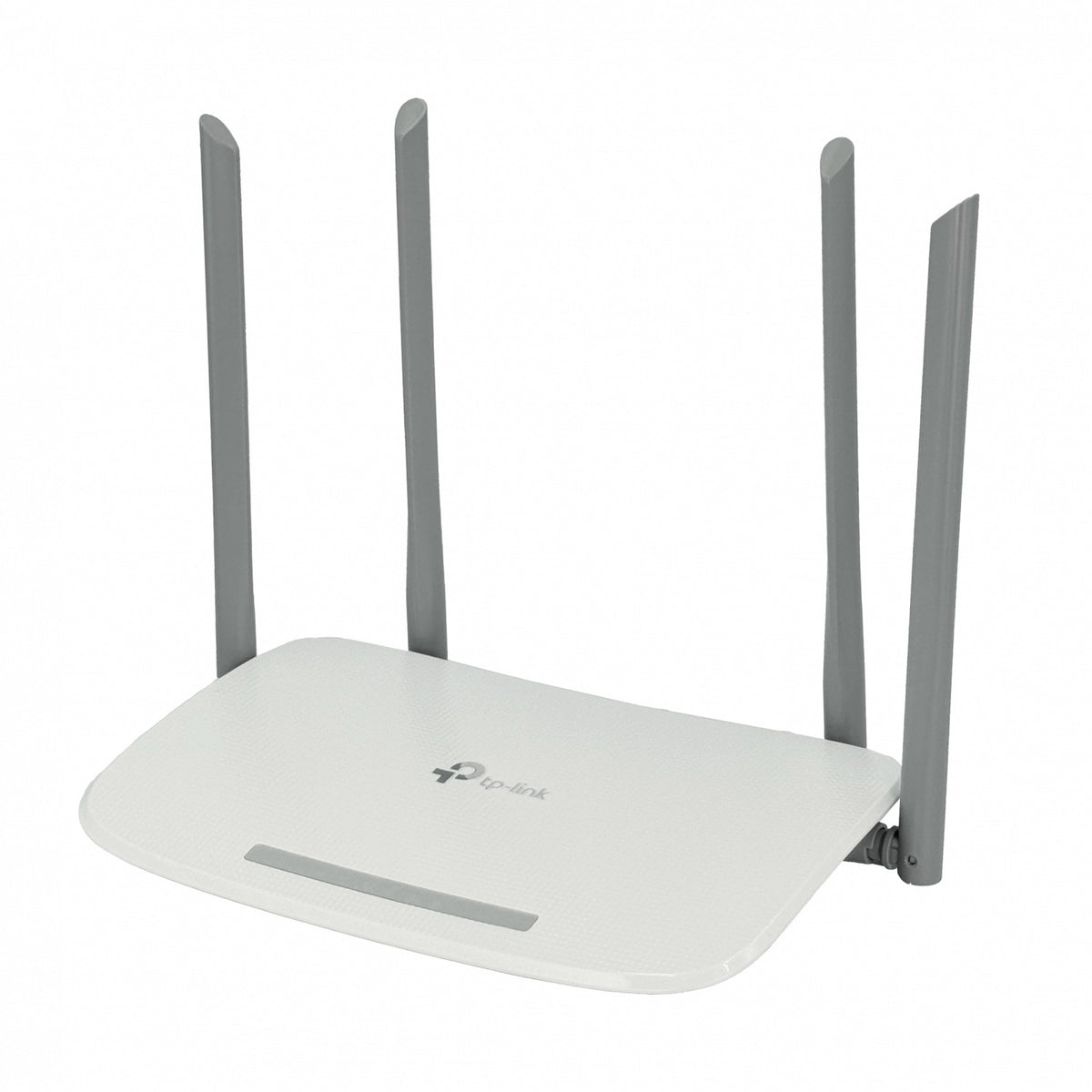 TP-Link EC220 Router Inalámbrico AC1200 Doble Banda (5GHz/2,4GHz) con 4 Antenas Fijas, 3 Puertos LAN 10/100/1000, 1 Puerto WAN, Gestión TR-069 ISP, Incluye Fuente 12V