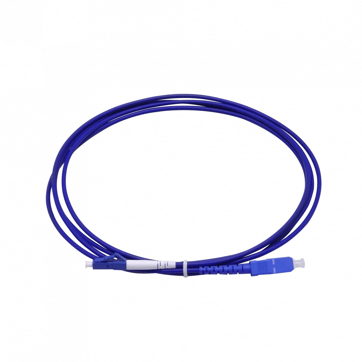 JBSLC2 LSZH Blindado 2mt LC-SC SM Simplex Latiguillo Fibra 3.0mm 9/125um