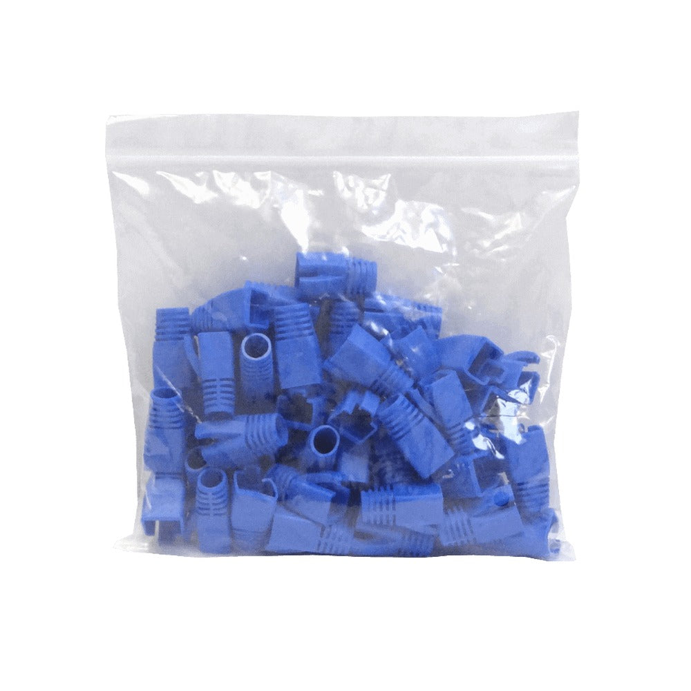 RJC-7A Azul 8,5mm-calibre para RJ45-CAT7 50-Fundas Protectoras