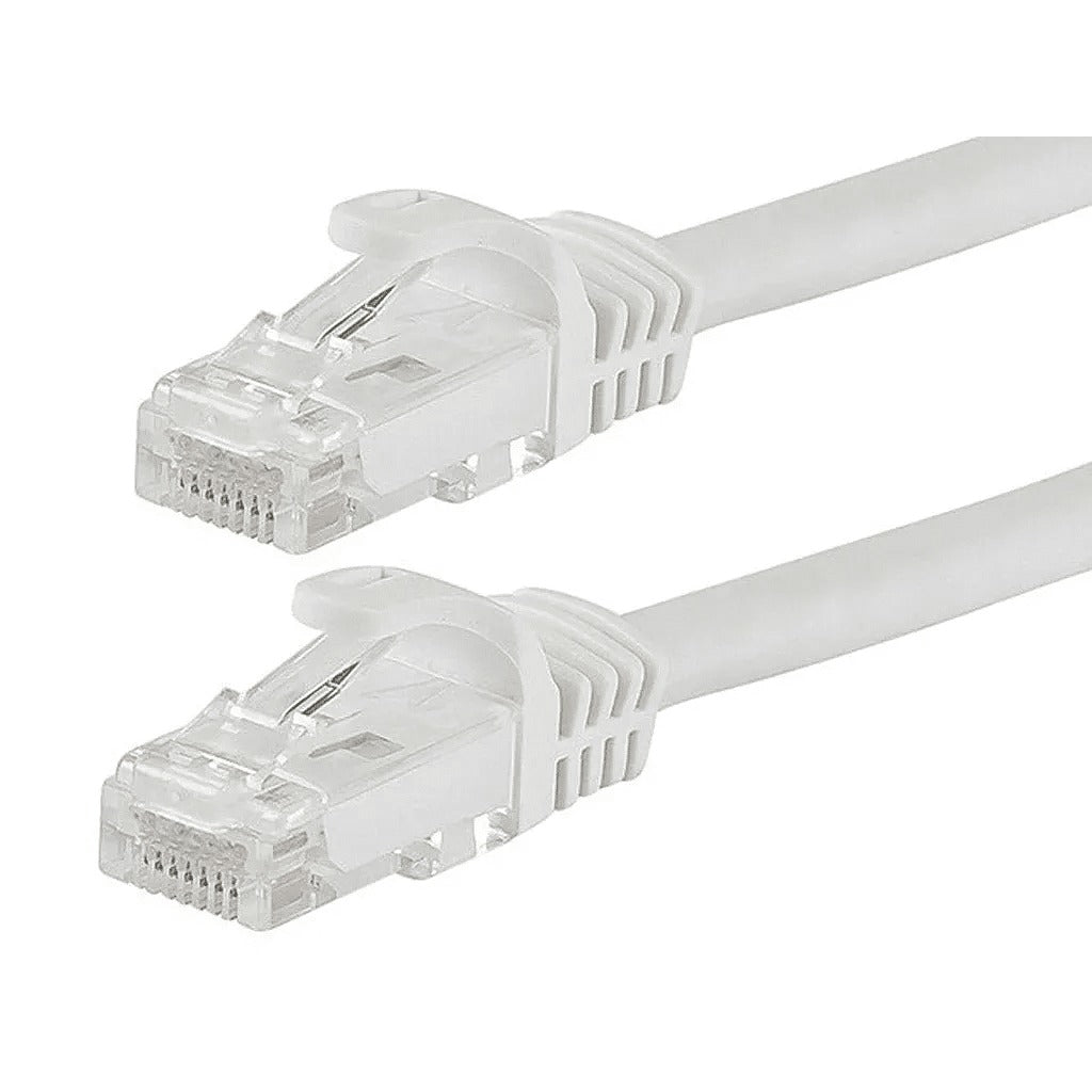 Lote de 5 Cables de Conexión Ethernet Categoría 6 longitud 30cm marca Monoprice
