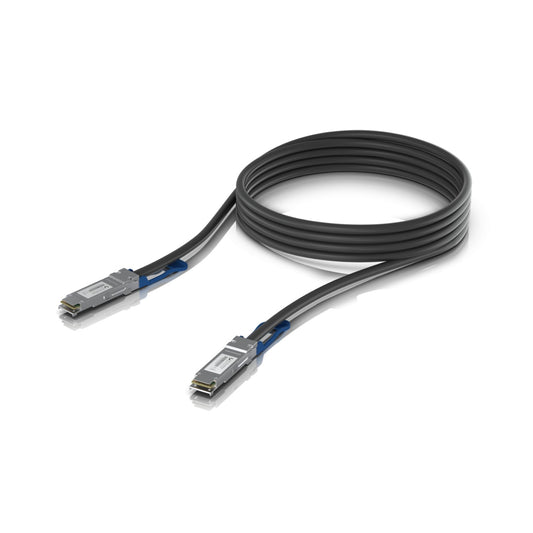 UD7-3. UI UI 3 metros QSFP28-100G Cable de conexión directa DAC de cobre calibre 30AWG UACC-DAC-QSFP28-3M UACC-DAC-QSFP28-3M UBIQUITI