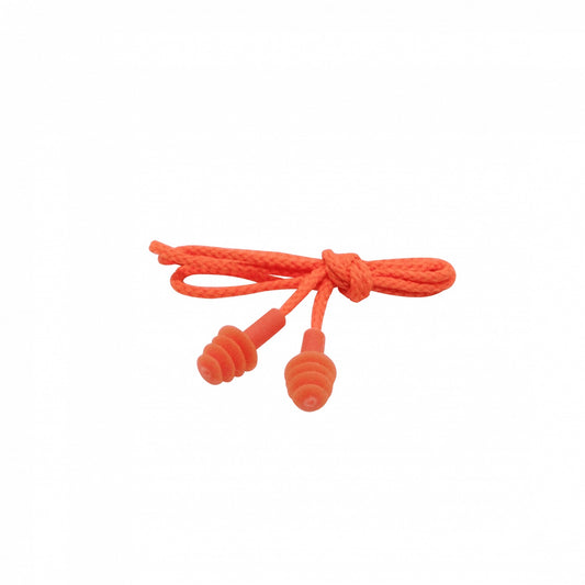 KM-889 KAMASA 1 par con Cordón Protectores Auditivos de Goma Clase3-21dB ANSI NRR-29dB