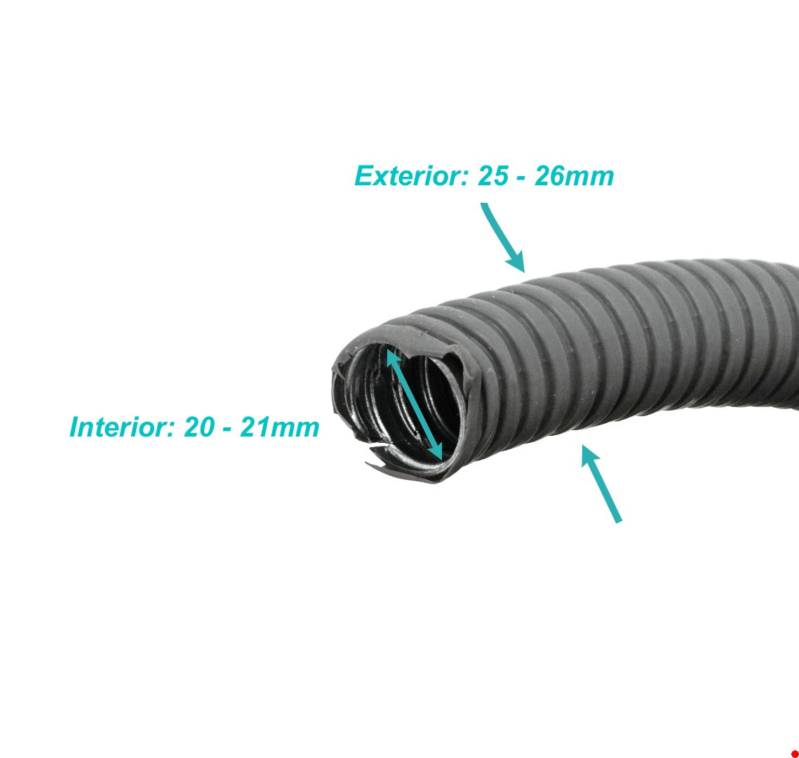 M25-50-LIQ QUEBRADO 25mm Rollo-48mts Conduit Flexible Metalico Cubierto-PVC 3/4-P