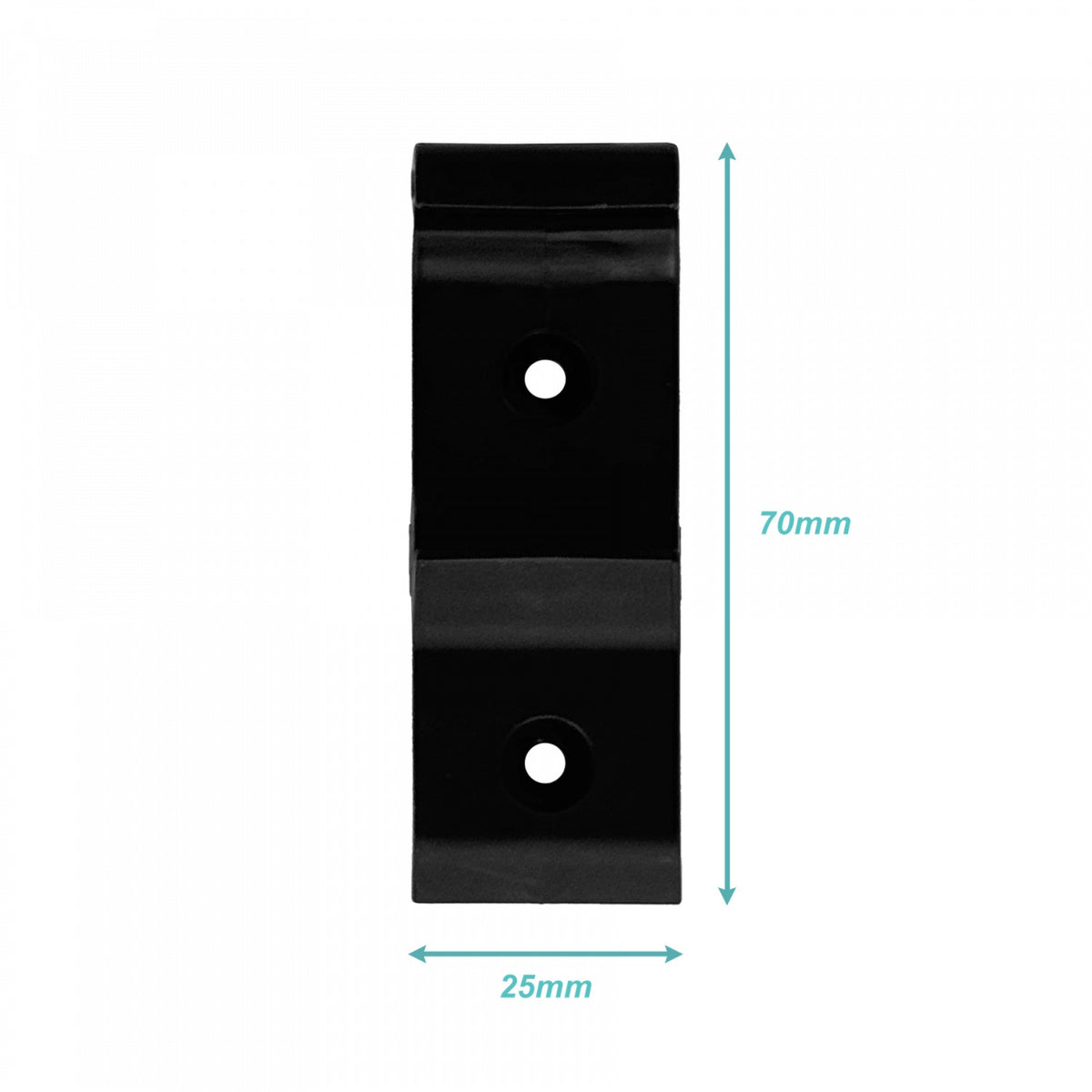 DINRAILP TELTONIKA Montaje Plastico Angosto Riel Din para Router RUT9xx RUT240