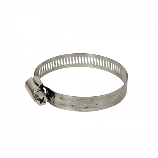 CLAMP-64 Abrazadera metálica regulable con rango de diámetro 40-64mm y ancho de 12mm