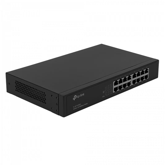 TL-SF1016DS. TP-LINK 16-100 Angosto Switch no-Admin Rack 10/100