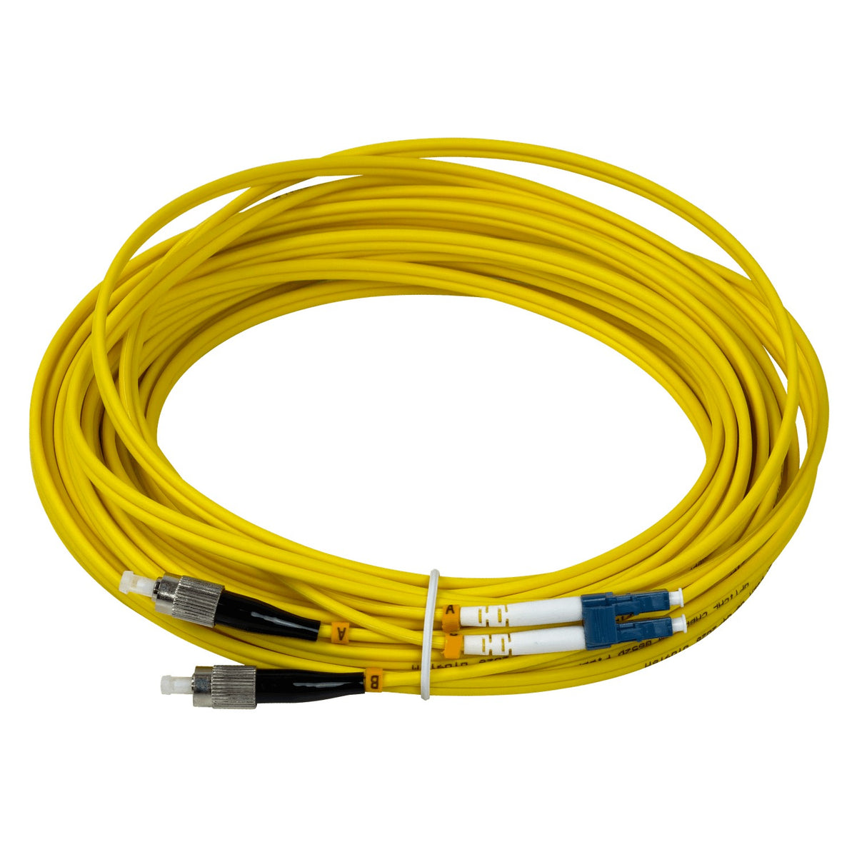 JFSLF10 10mt LC-FC MonoModo SM Duplex Cable Puente Fibra 9/125um LSZH