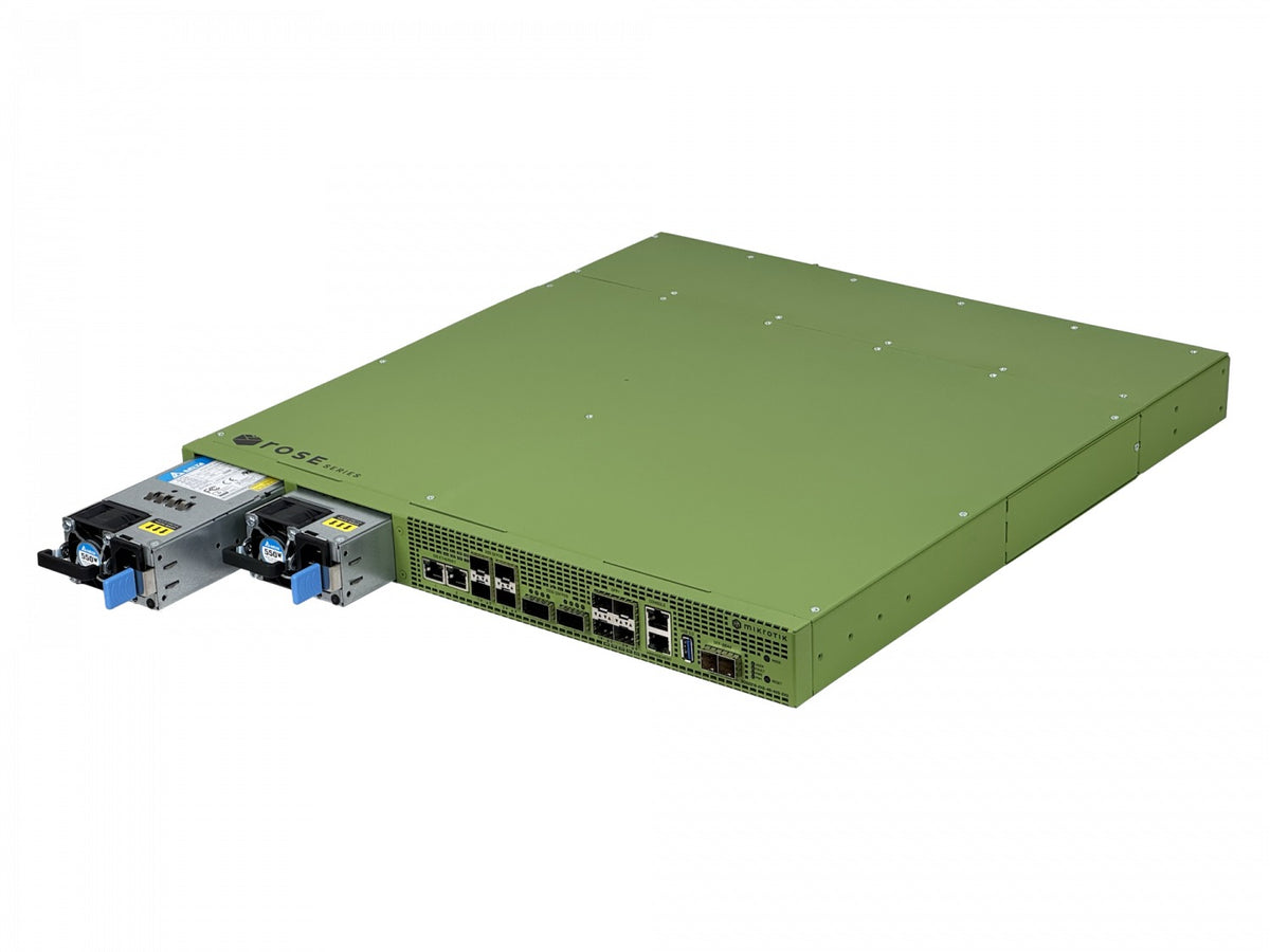 RDS2216 MIKROTIK 20-NVMeU.2 2-10G 4-SFP+ 4-SFP28 2-QSFP28 SFF-8644 Servidor ROSE