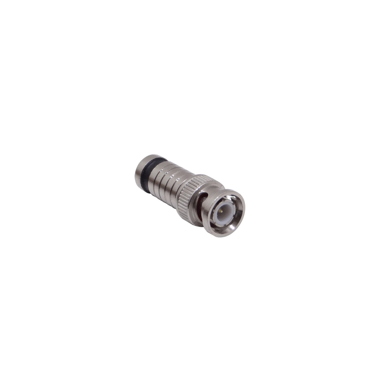 BM-N59 Conector de compresión BNC macho para cable RG59, paquete de 4 unidades, tipo empuje