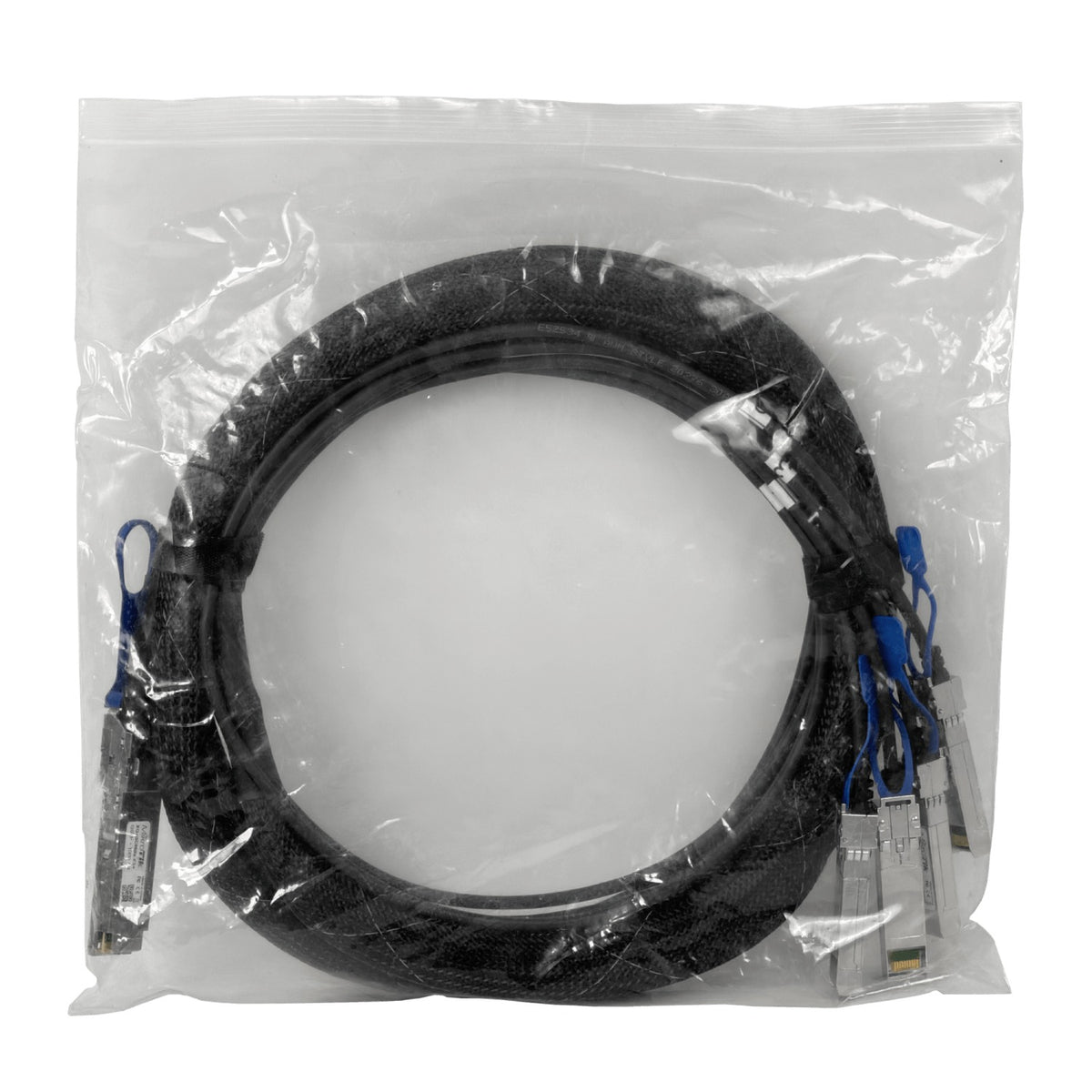 XQ+BC0003-XS+ MIKROTIK Latiguillo QSFP28-100G a 4x SFP28-25G 3 metros bifurcación 1x100G-4x25G