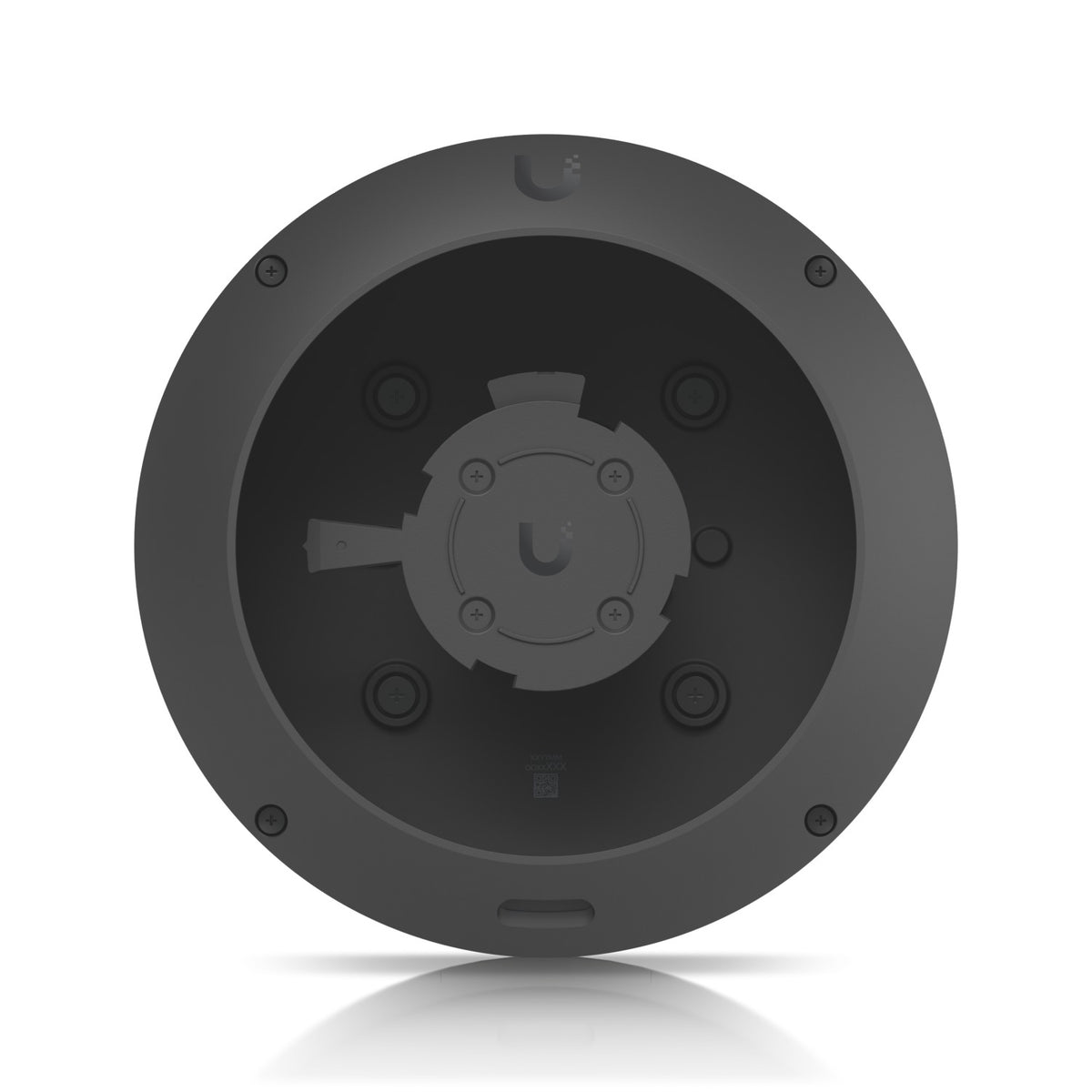 UACC-AI-360. Caja de conexión para UVC-AI-360 en color negro, fabricada en aluminio y policarbonato, resistencia IK08 e IPX6, modelo UACC-AI-360-JB. UBIQUITI