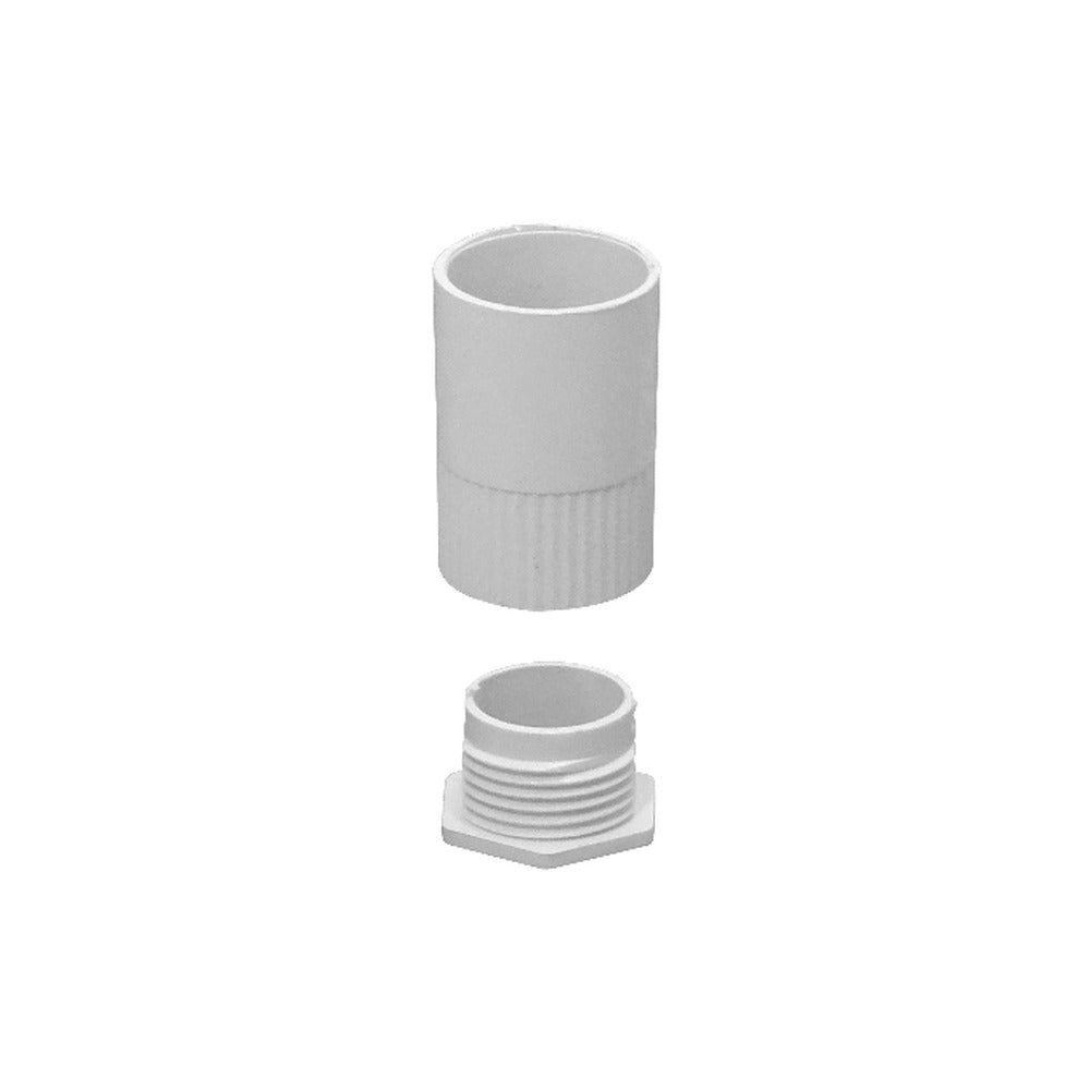 PVC20-SA LINKCHIP 20mm Blanca Derivación de Caja PVC para Conducto