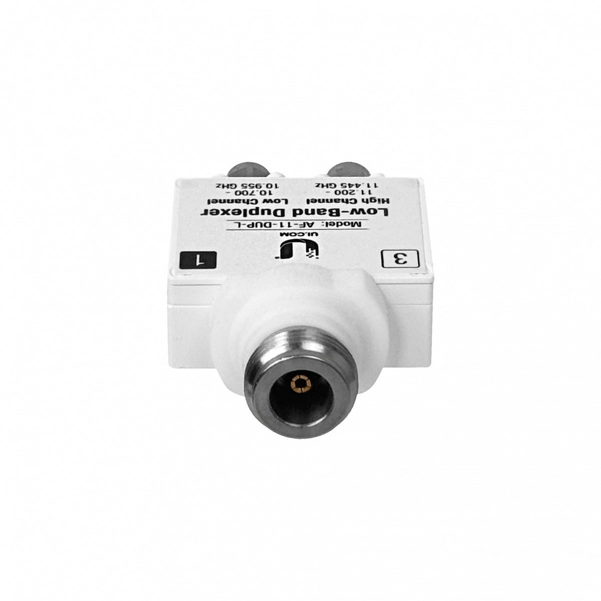 AF-11FX-DUP-L. Interfaz de usuario 10,7-11,0/11,2-11,5GHz 2 conectores SMA macho 1 conector N hembra Duplexor para AF-11 AF-11-DUP-L. UBIQUITI