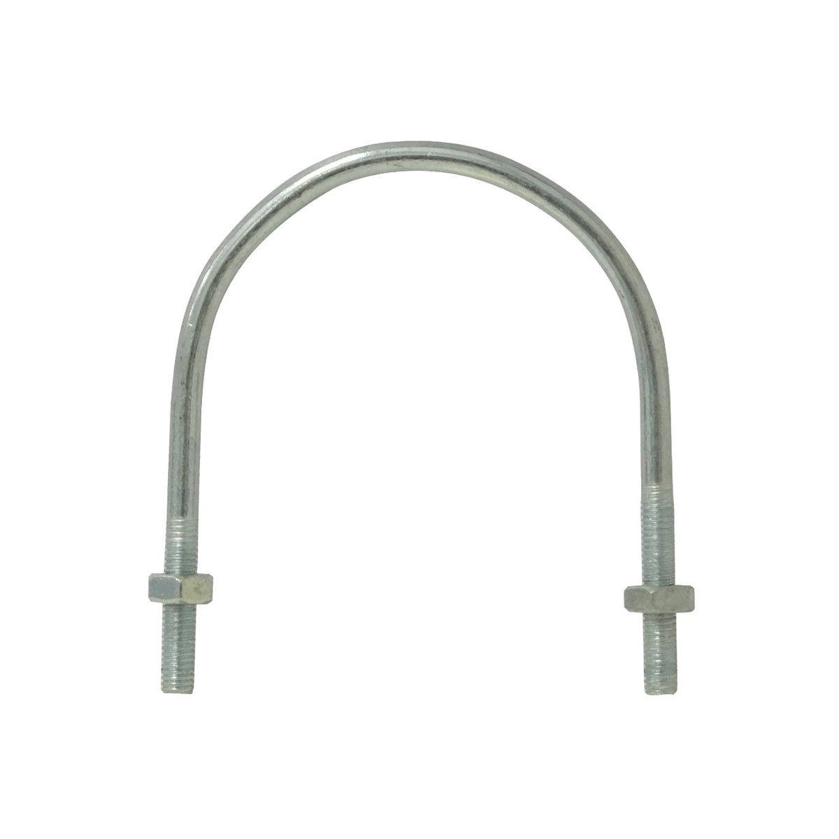 UDN-08 Sujetador 70-90mm Diámetro de Poste Tubular con 2 tuercas 14mm requiere pletina