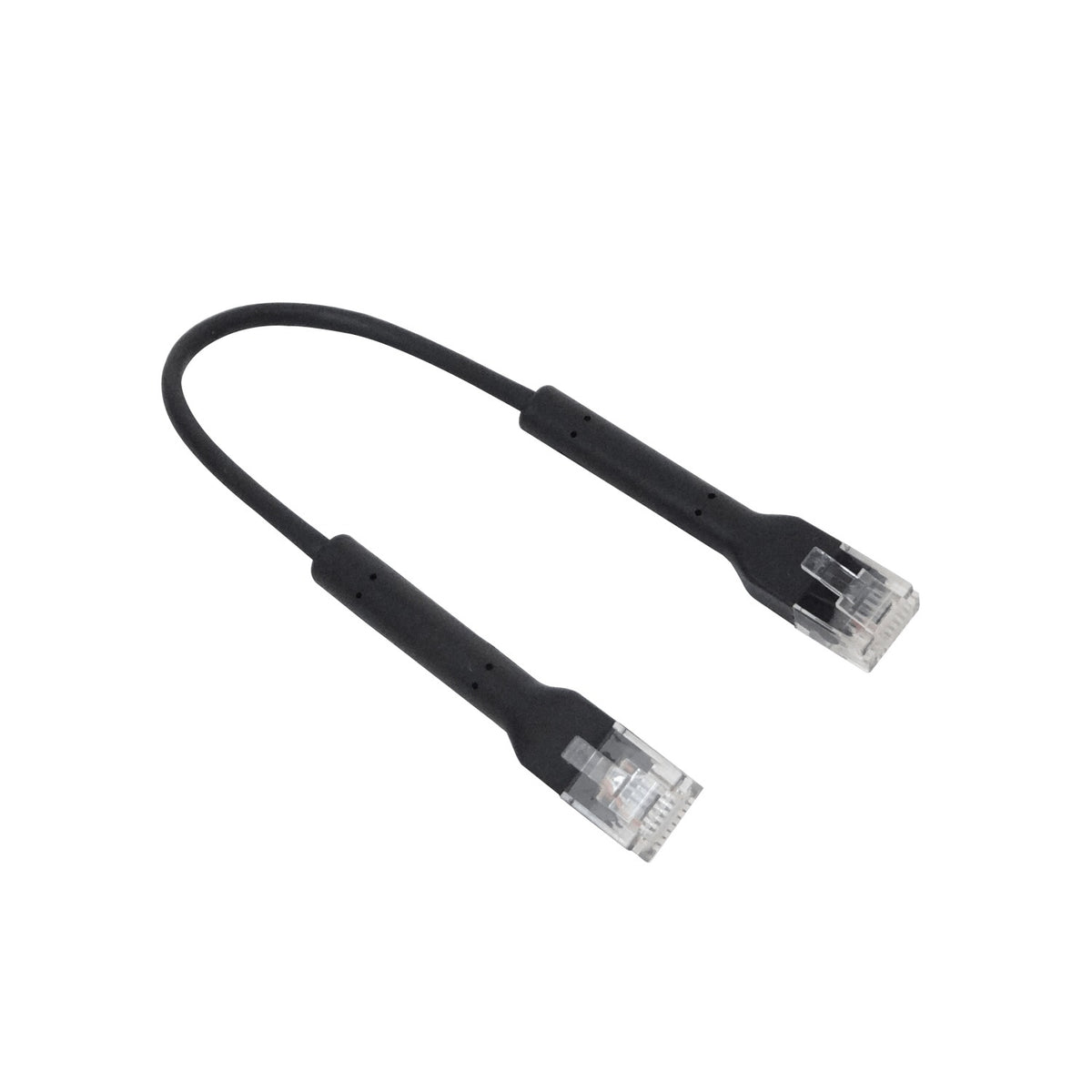 NUP-01. UI Negro 10cm Cable Cat6 RJ45 0,1mt U-Cable-Patch-RJ45-BK U-CABLE-PATCH-RJ45-BK-50 UBIQUITI