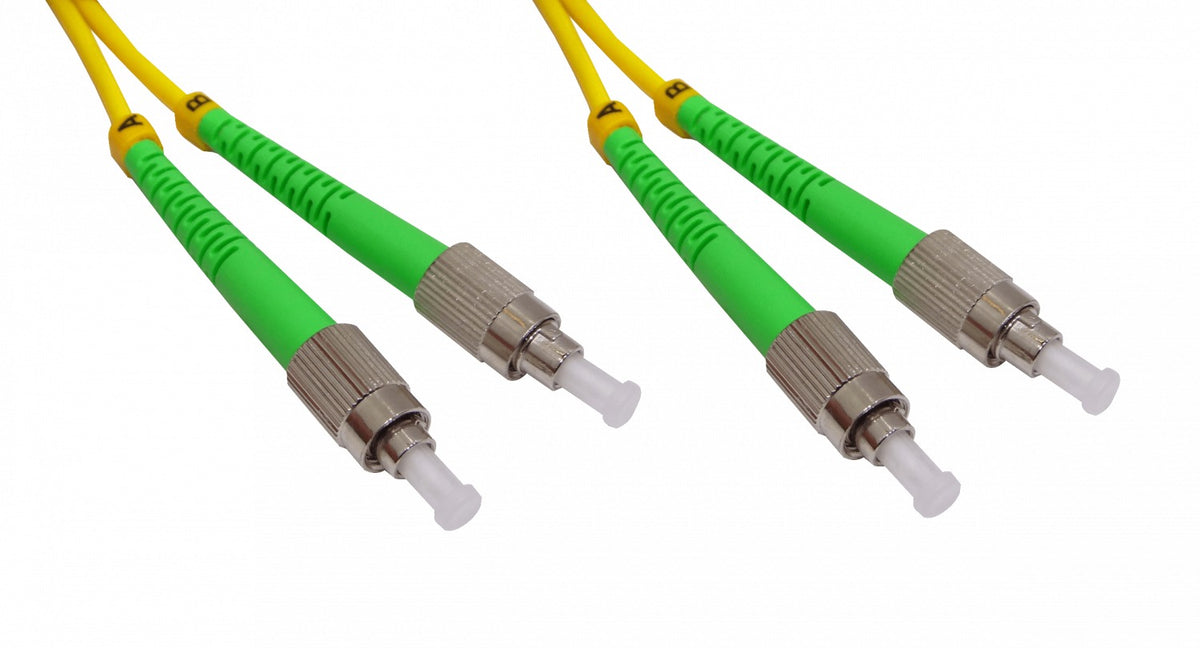 JFSHH5 5mt FC/APC-FC/APC MonoModo SM Duplex Jumper Cable Fibra 9/125um 3mm