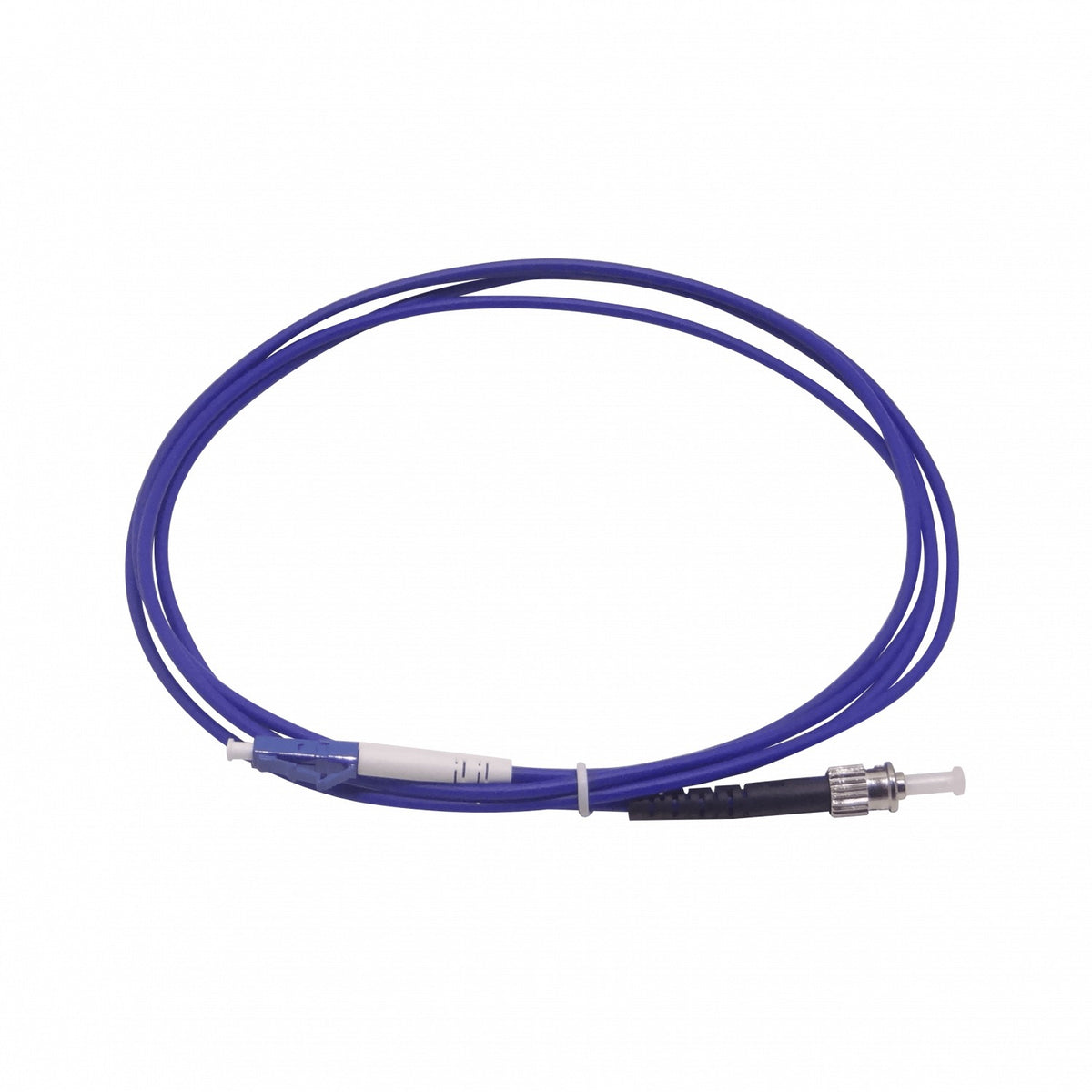 JBSLT2 LSZH Blindado 2mt LC-ST Mono SM Simplex Jumper Cable Fibra 3.0mm 9/125