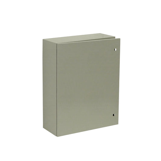 ST6-825 TIBOX Armario metálico de superficie de 800x600x250mm, con 2 puertas ciegas sin cerradura, grado de protección IP65, color beige.