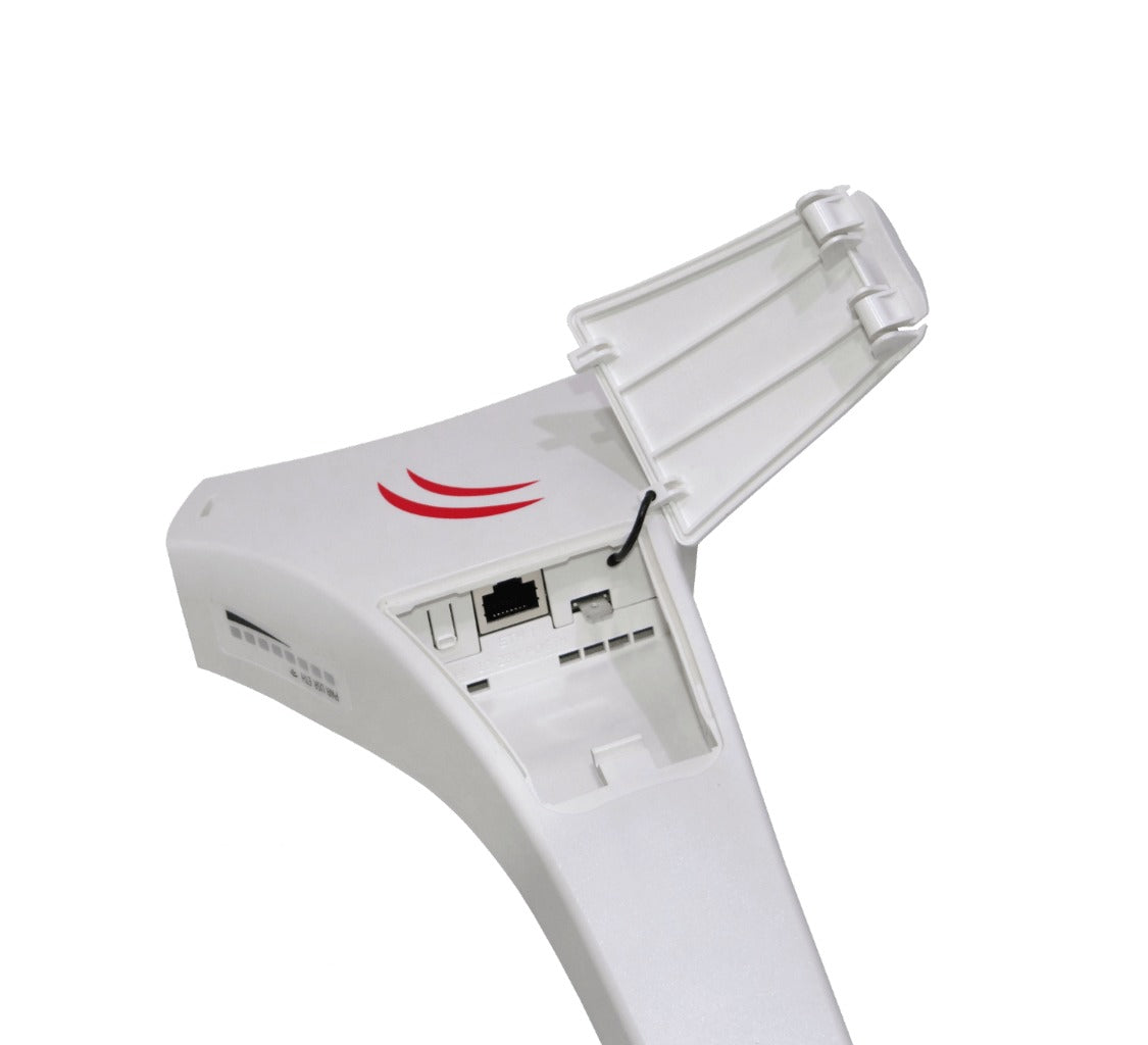 LHG-XL2 MIKROTIK Antena de Rejilla 2,4GHz 21dBi 25dBm 1-Puerto-100Mbps 2x2 MIMO L3 11-30V 550mm Incluye-Fuente-24V