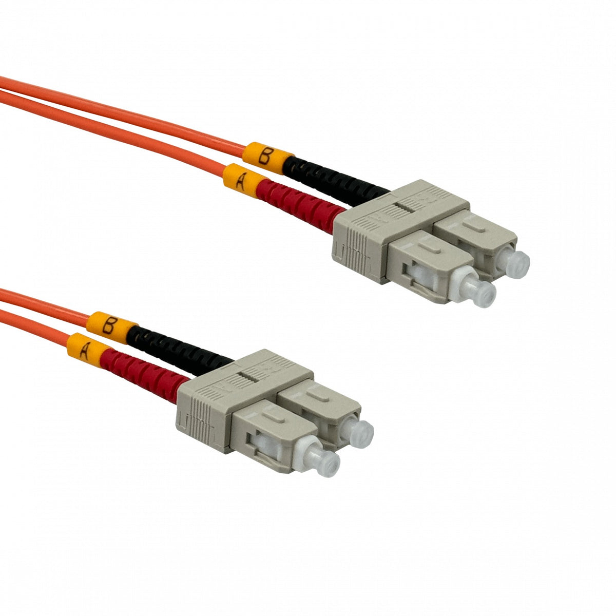 JFMCC2 2mt SC-SC OM1 MultiModo MM Duplex Jumper Fibra 62.5/125um 3mm LSZH