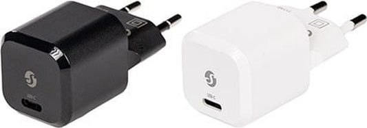 Cargador Shelly GaN Charger 30W USB-C Power Delivery - Negro