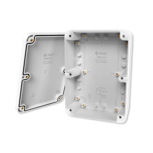 Gabinete blanco Unify IP67 180x130x60mm