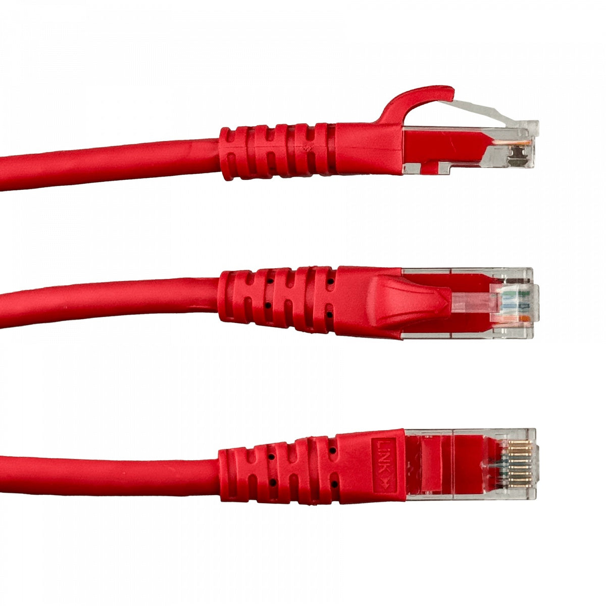 CP6R-10L LINKMADE 1 METRO CAT6 ROJO LSZH LATIGUILLO DE RED MOLDEADO MULTIHILO