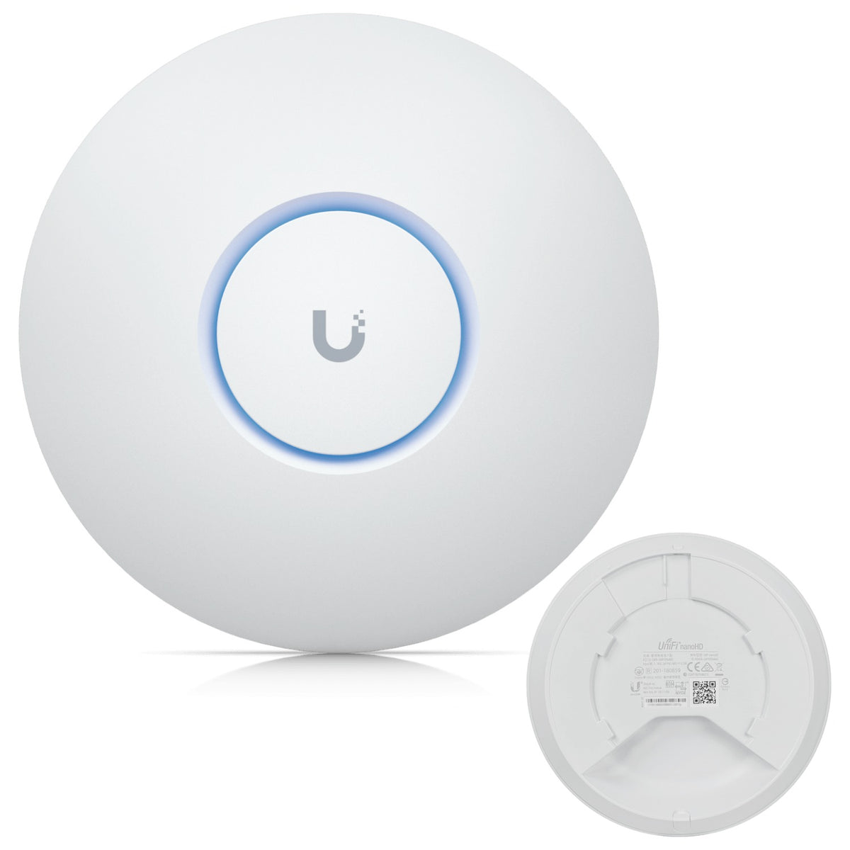 UAP-NANOHD. UI 1ud Wave2-4x4 2,4GHz-300 5Ghz-1733 incl-PoE48V 1-1000 4x3dBi UAP-NANOHD-EU UBIQUITI