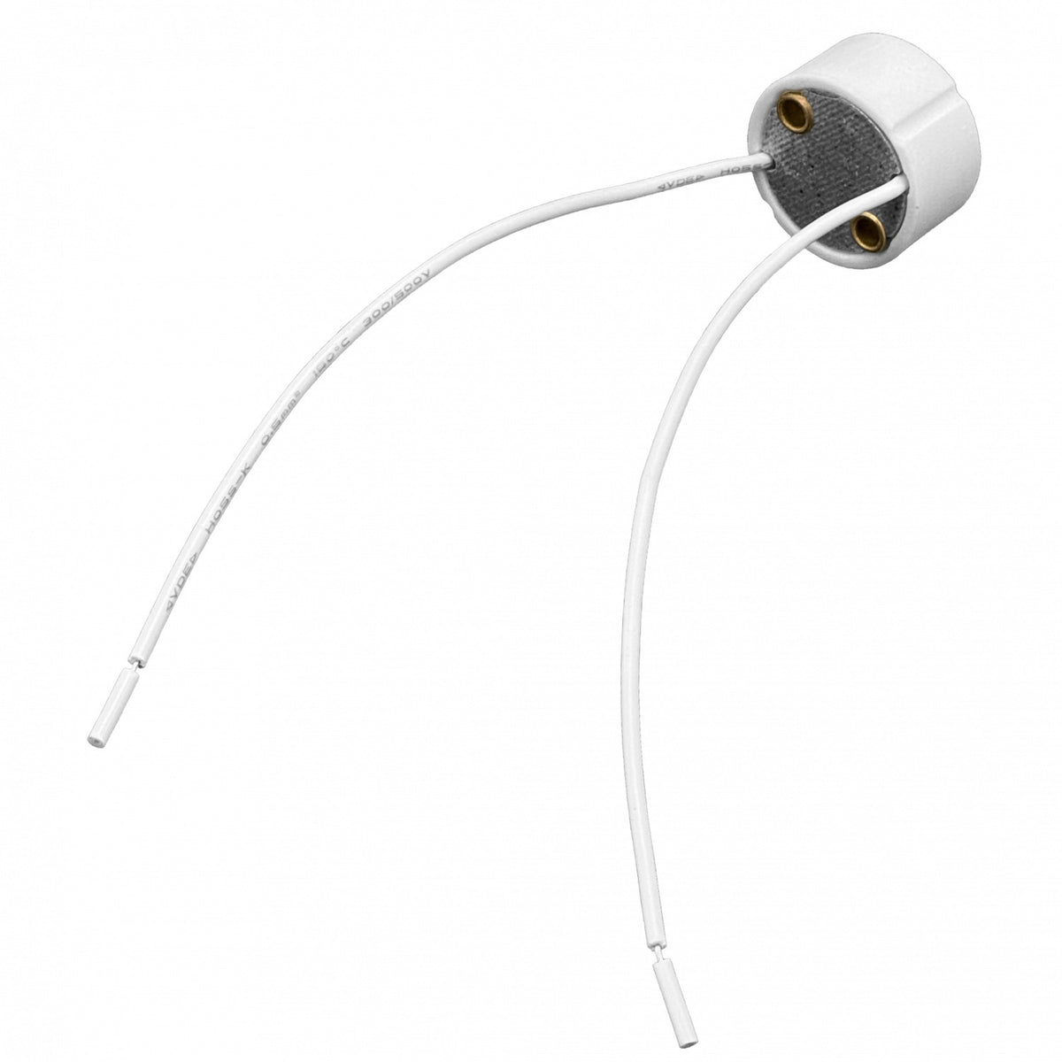 GU10 BASE GU10 Ceramica con cables Soquete Conector