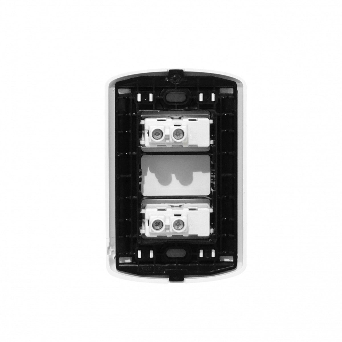 1200BN BTICINO Modus Interruptor-doble-10A Unipolar-915 con/Marco/Tapa Blanca Ensamblado