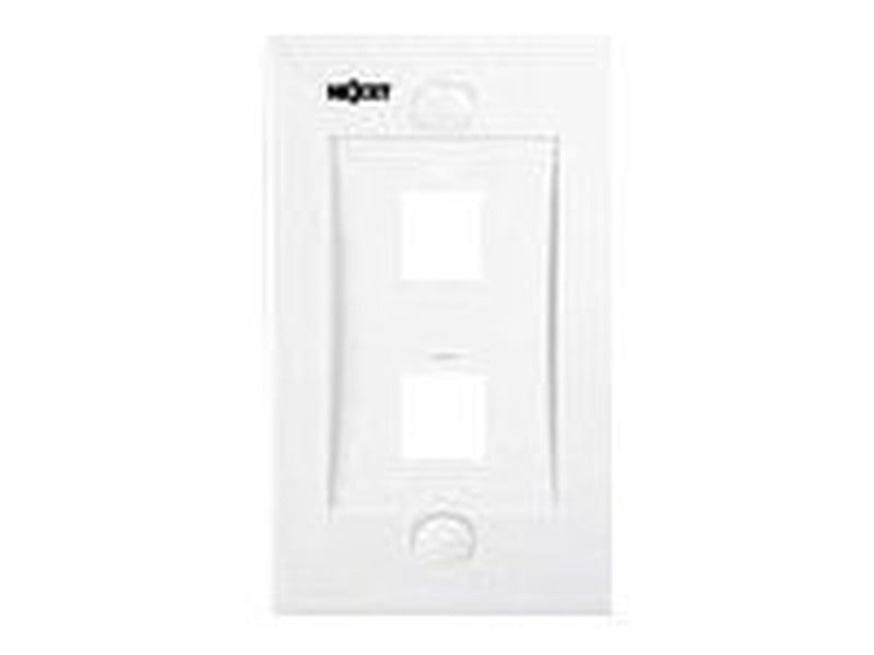 NEXXT Placa Pared 2 Puertos - Blanco