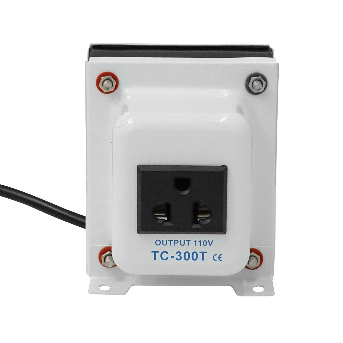 ME-300W MACROTEL 300W Transformador c/tierra 110V-220VAC Fusible-5A Trafo