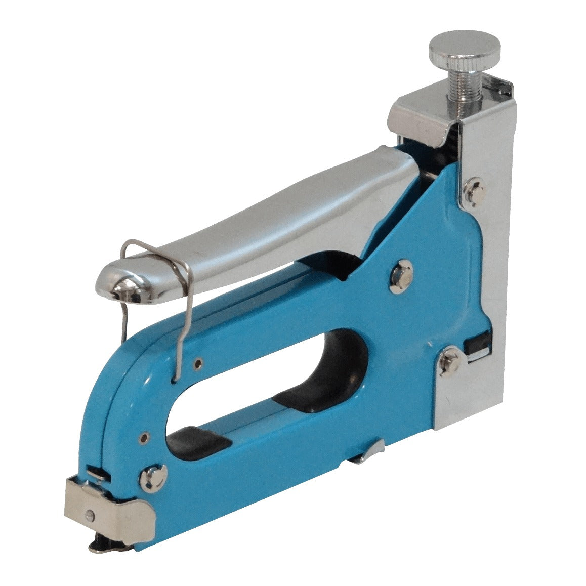 ENGRAPADORA-3 Engrapadora Manual para Grapas Rectangulares de 4 a 14 mm, Redondas de 10 a 12 mm y Clavos en T de 10 a 14 mm