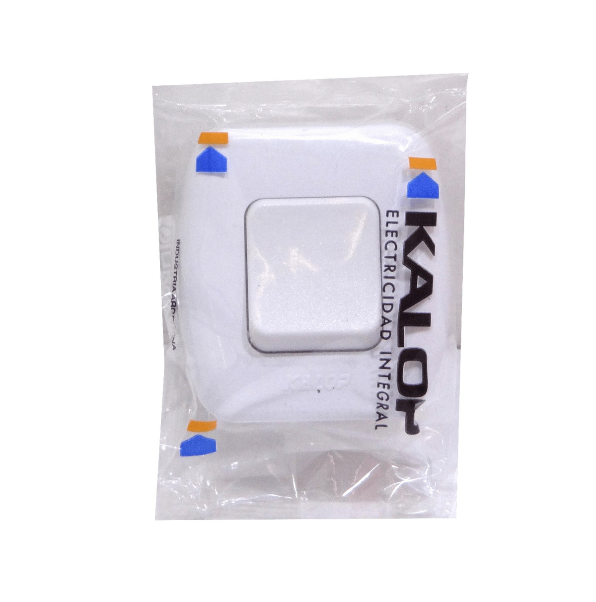 INTERRUPTOR KALOP 9/24 Pulsador Sobrepuesto Unipolar Blanco Tekna Referencia KS39658