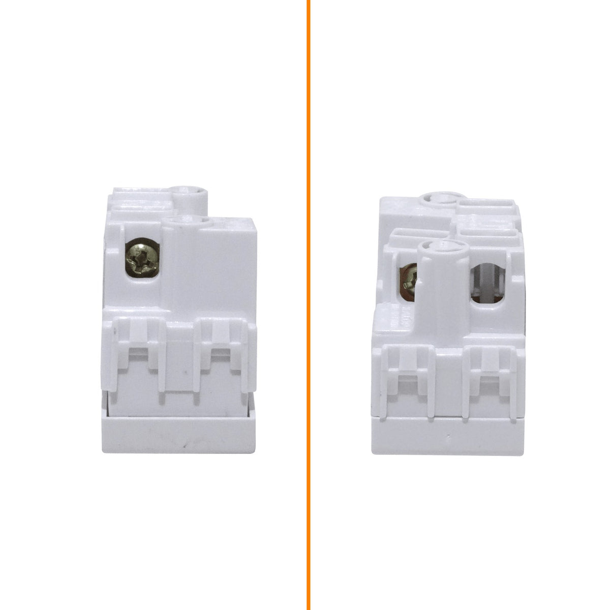 KEP-G KALOP Interruptor unipolar blanco de 9/12 con 2 pines para 16A 250V, requiere módulo KEP-A KL40100