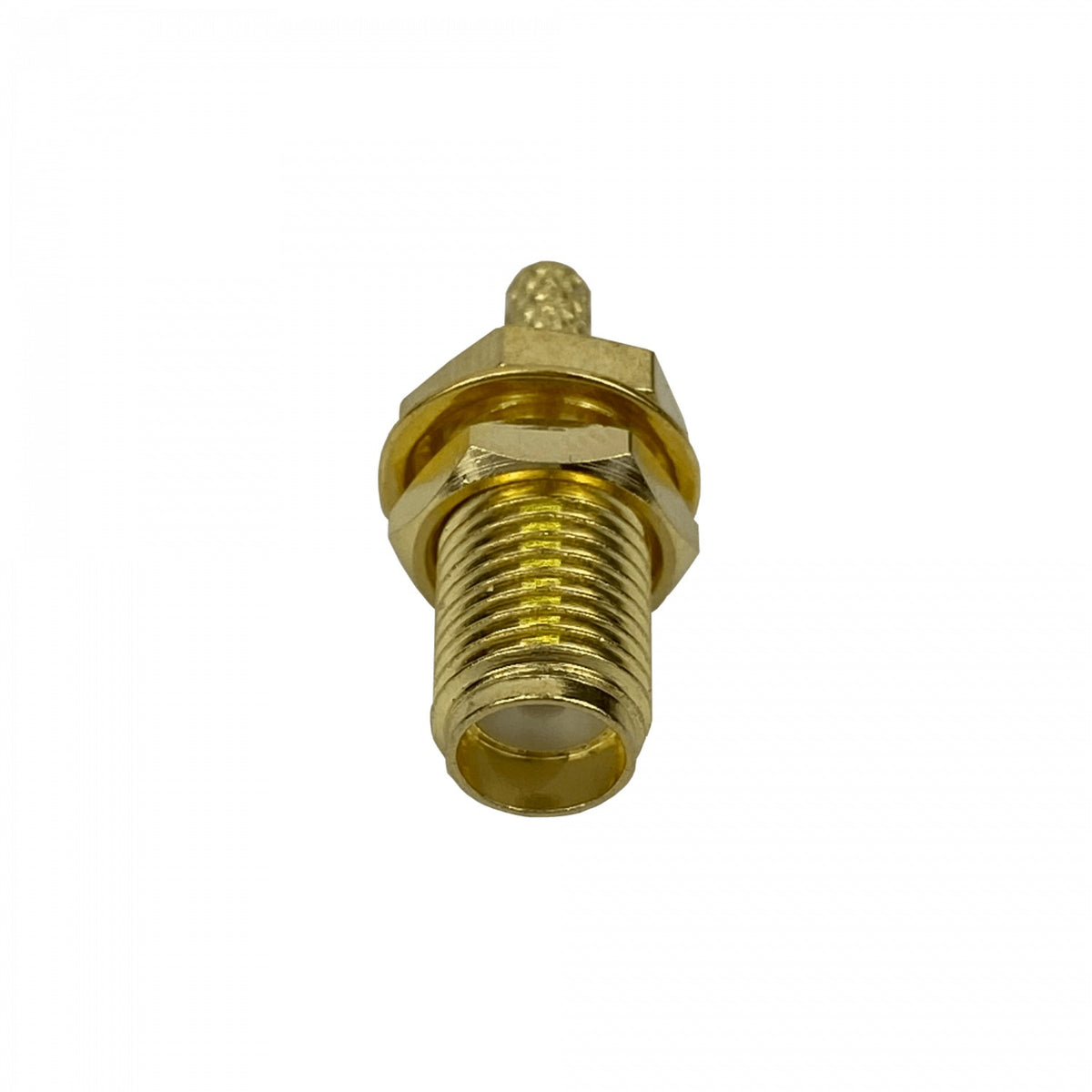 SH1C Conector coaxial crimpeable SMA hembra para cable RG316 y RG174, modelo CA100