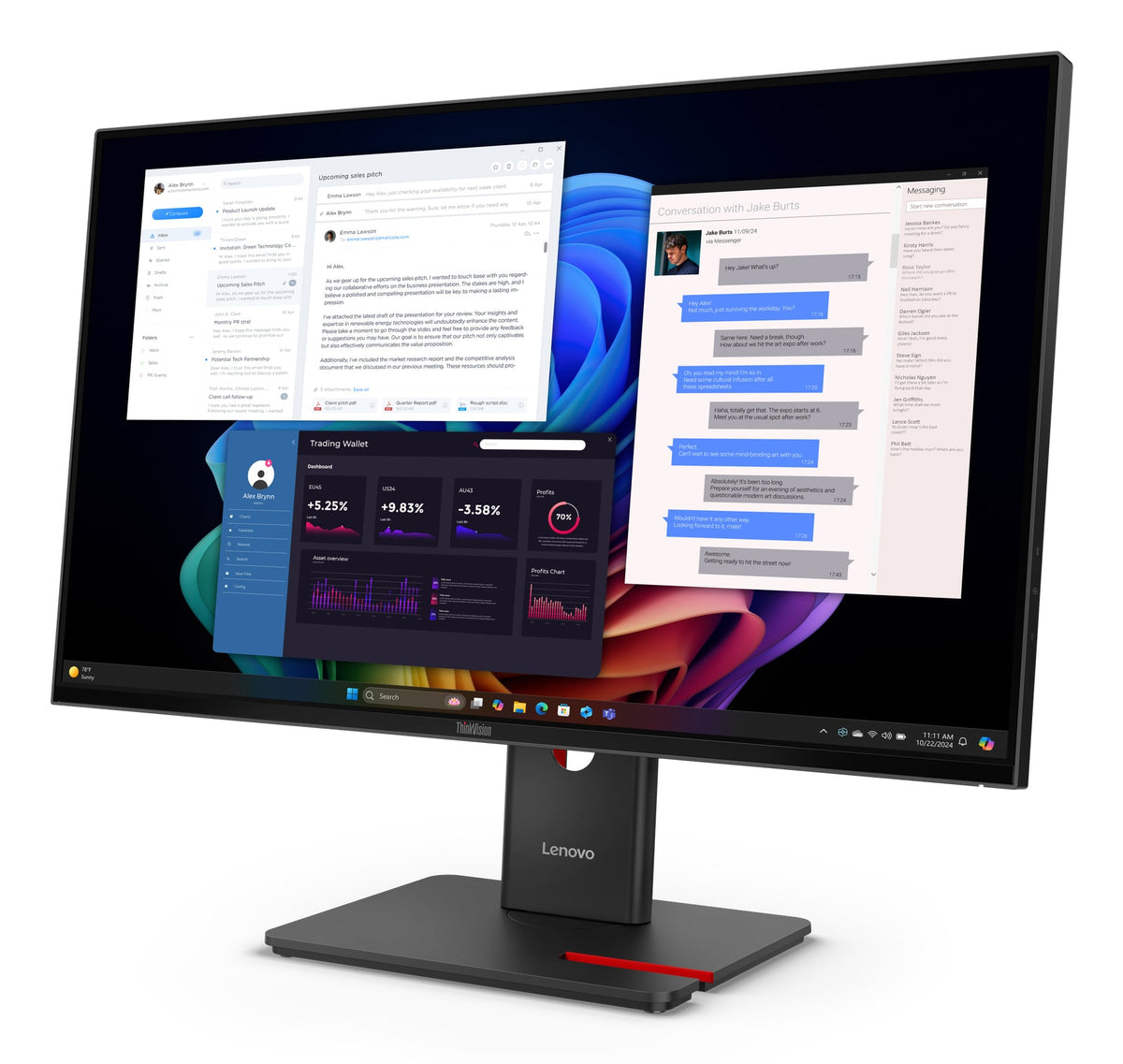 Lenovo ThinkVision Monitor T27U-D40 27inch 3840x2160