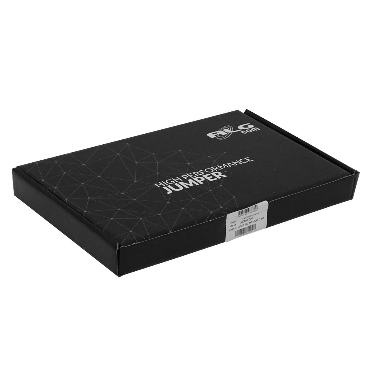 2NR 50cm RPSMA-Macho N-Macho SM141 2-Latiguillos Coaxiales Negros Semirrígidos 0,5mt