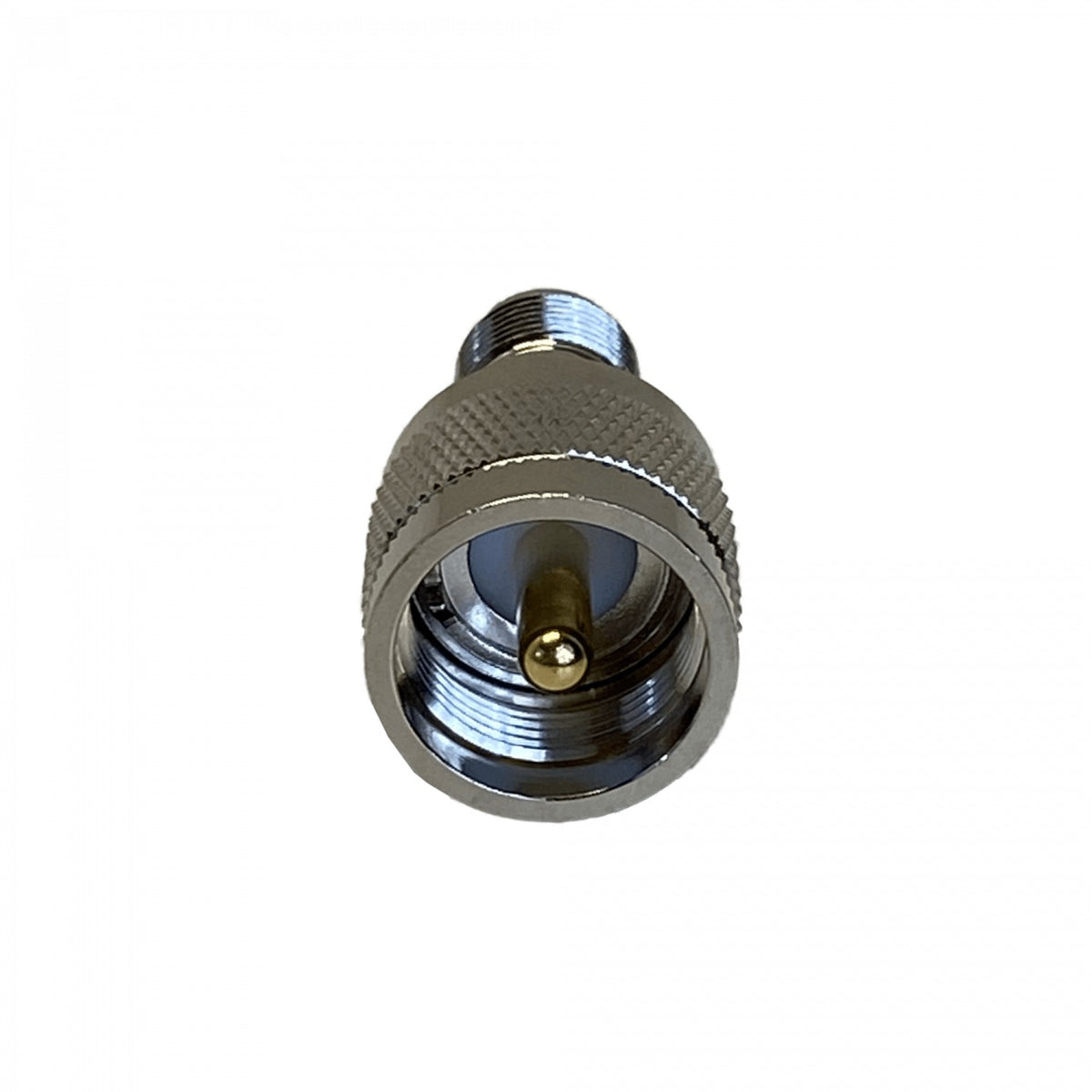UMTH Adaptador coaxial acoplador de conector UHF macho a TNC hembra