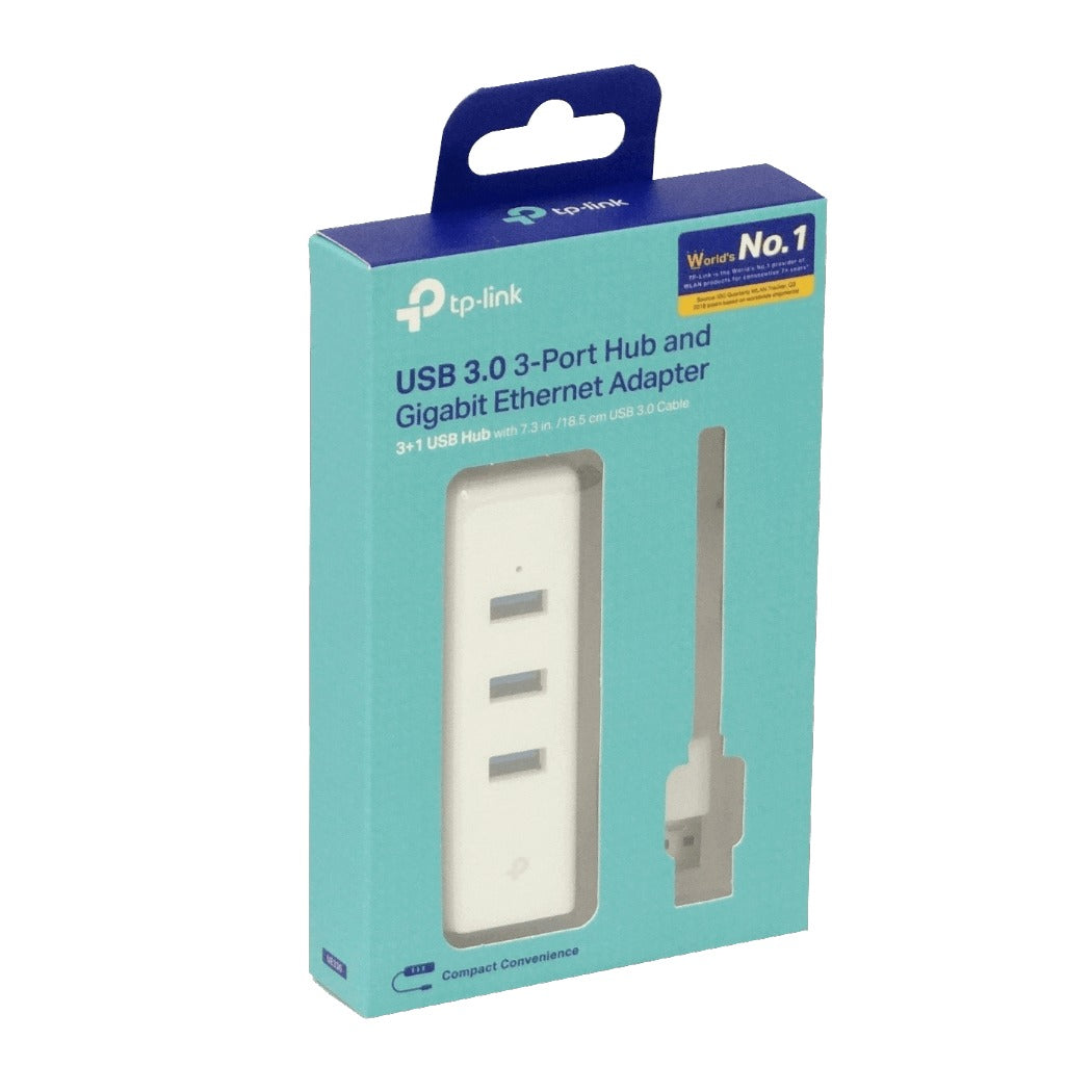 UE330 TP-LINK CONCENTRADOR-3p USB3.0 1-1000 1-Puerto-RJ45-Gigabit 1000mbps USB-A