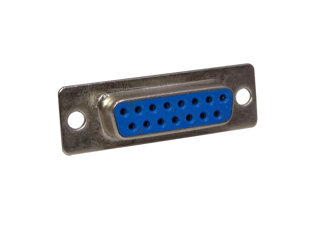 DB15-H Hembra DA-15 DB15-Ancho(2-filas) 39mm 15-pin Conector Soldable s/Tapa