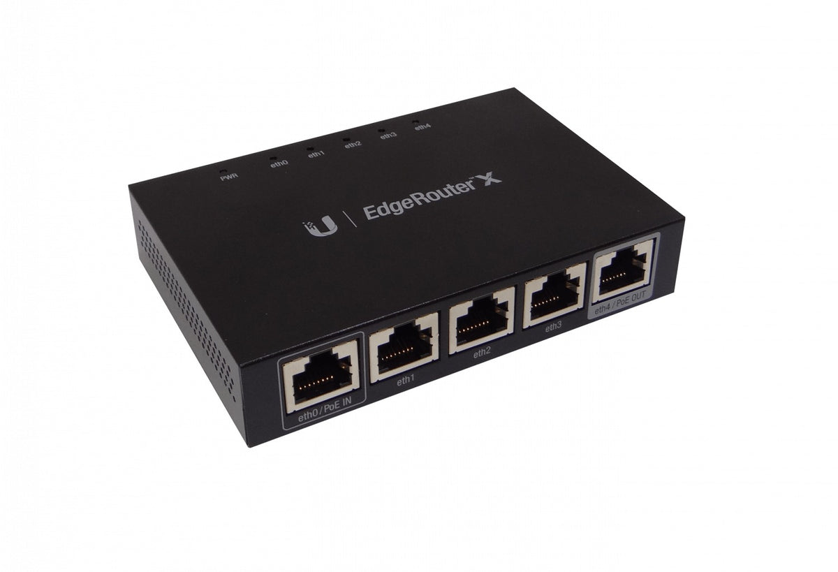 ER-X-LIQ USADO UBIQUITI 5-1000 POE-IN/9-26V POE-OUT inc-12V L2 EDGE-ROUTERX
