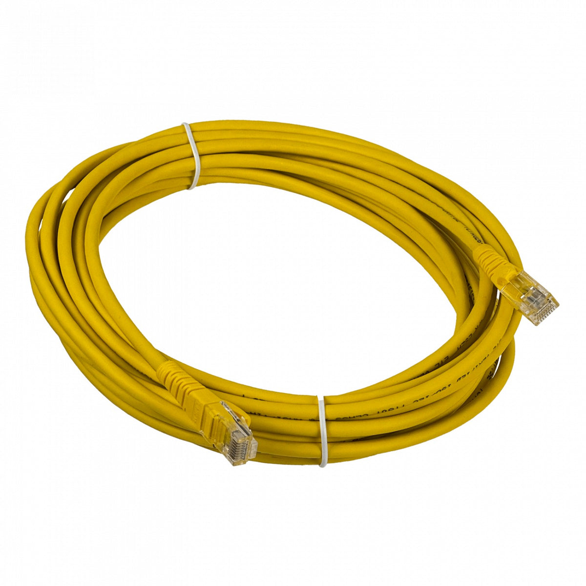 CPM-75L LINKMADE 7,5MT CAT5E AMARILLO LSZH CABLE DE PARCHEO MOLDEADO MULTIHILO 7.5