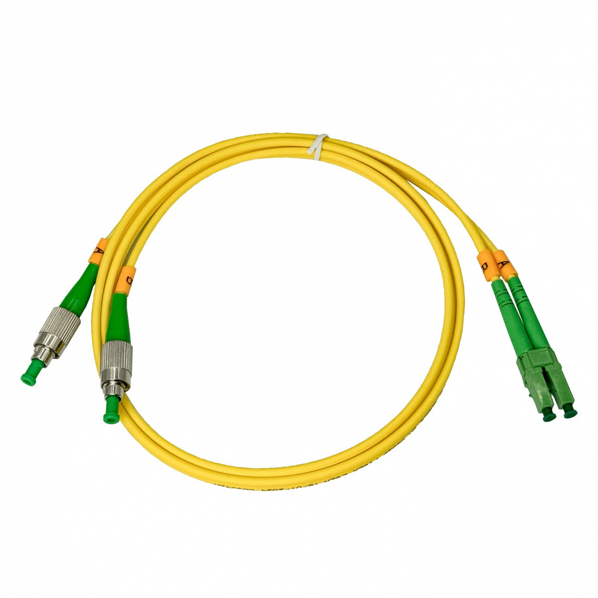 JFSBH1. 1mt LC/APC-FC/APC Monomodo SM Dúplex Latiguillo Fibra 9/125um